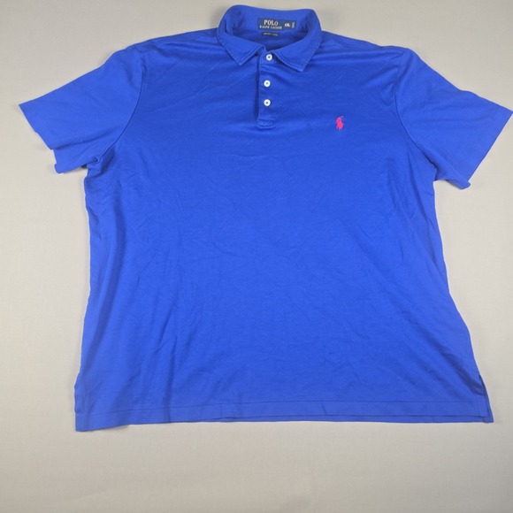 Polo Ralph Lauren Other - Polo Ralph Lauren Shirt Mens XXL Blue Pony Preppy Pima Soft Touch